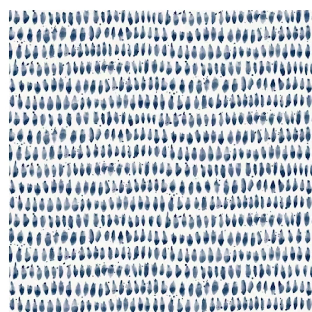 ORIGIN 21 WHITE/BLUE MYSTICAL NAVY DOTS PEEL & STICK WALLPAPER 18’X20”~LOT OF 2